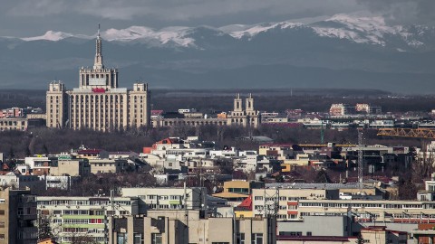 Vedere din Bucuresti Romania